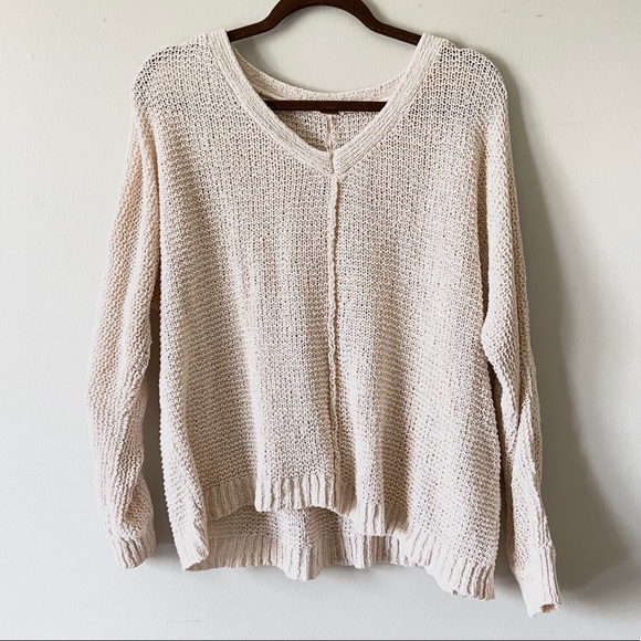 Free People Sweaters - Free people • ivory / cream knit sweater